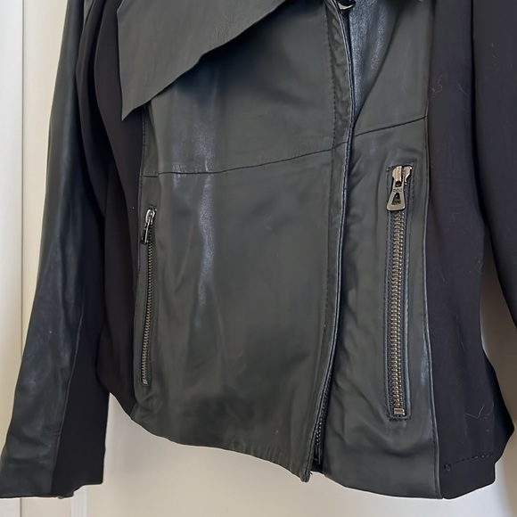 BOD & CHRISTENSEN, Black Leather Jacket - Picture 3 of 9